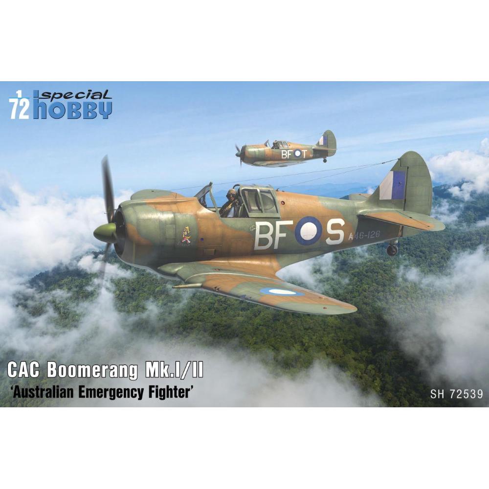 Special Hobby: 1:72 CAC Boomerang Mk.I/II "Aussie Emergency Fighter"