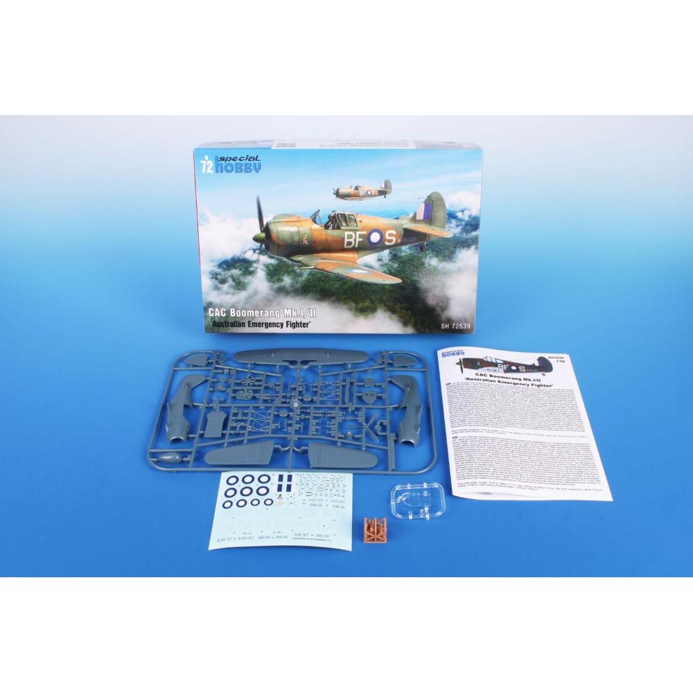 Special Hobby: 1:72 CAC Boomerang Mk.I/II "Aussie Emergency Fighter"