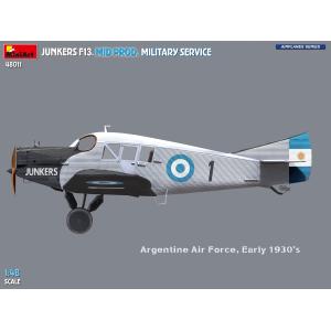 MINIART: 1:48 Junkers F13. Mid Prod. Military Service
