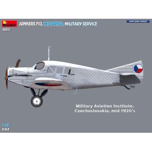 MINIART: 1:48 Junkers F13. Mid Prod. Military Service