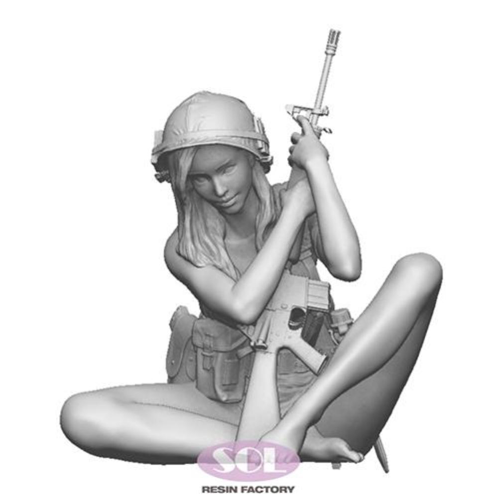 SOL MODEL: 1:35; Armed Girl (1:35)