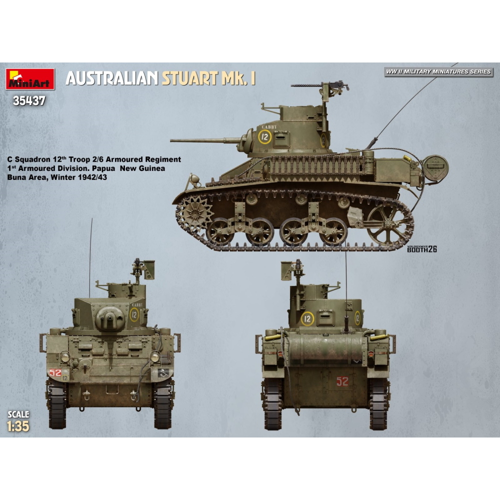 MINIART: 1:35 Australian Stuart Mk. I