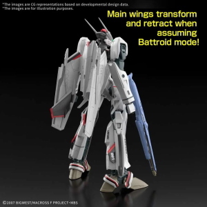 BANDAI: HG Vf-25f Messiah Valkyrie Alto Custom Deluxe Set 1/10