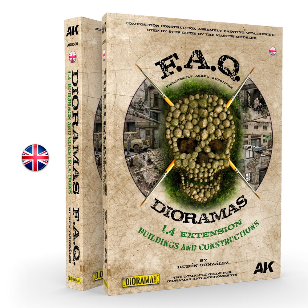 AK Interactive:  DIORAMAS F.A.Q. 1.4 – BUILDINGS + CONSTRUCTIONS