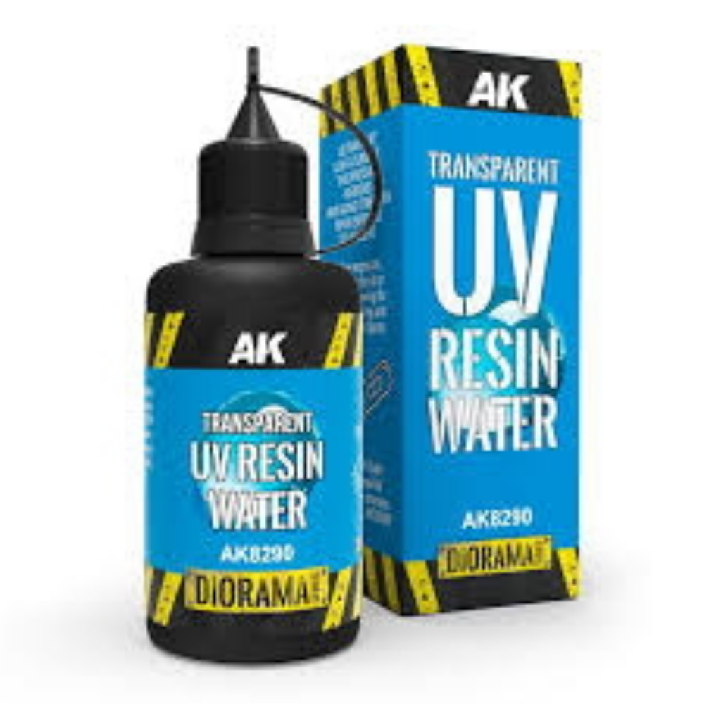 AK interactive:  Transparent UV Resin Water