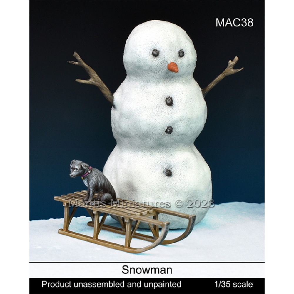 MANTIS MINIATURES: 1:35 Snowman
