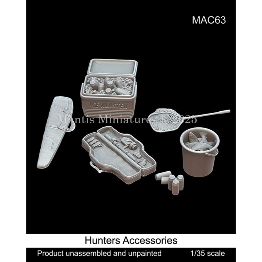 MANTIS MINIATURES: 1:35 Hunters Accessories