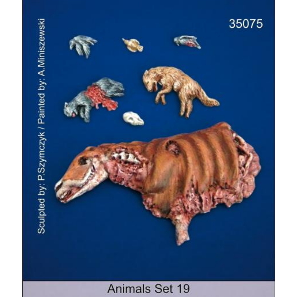 MANTIS MINIATURES: 1:35 Animals - Set 19