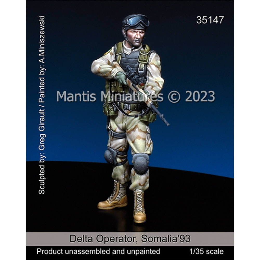 MANTIS MINIATURES: 1:35 Delta Operator, Somalia