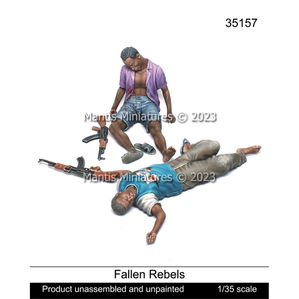 MANTIS MINIATURES: 1:35 Fallen Rebels