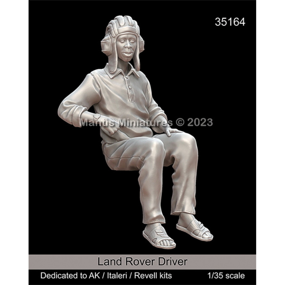 MANTIS MINIATURES: 1:35 Land Rover Driver