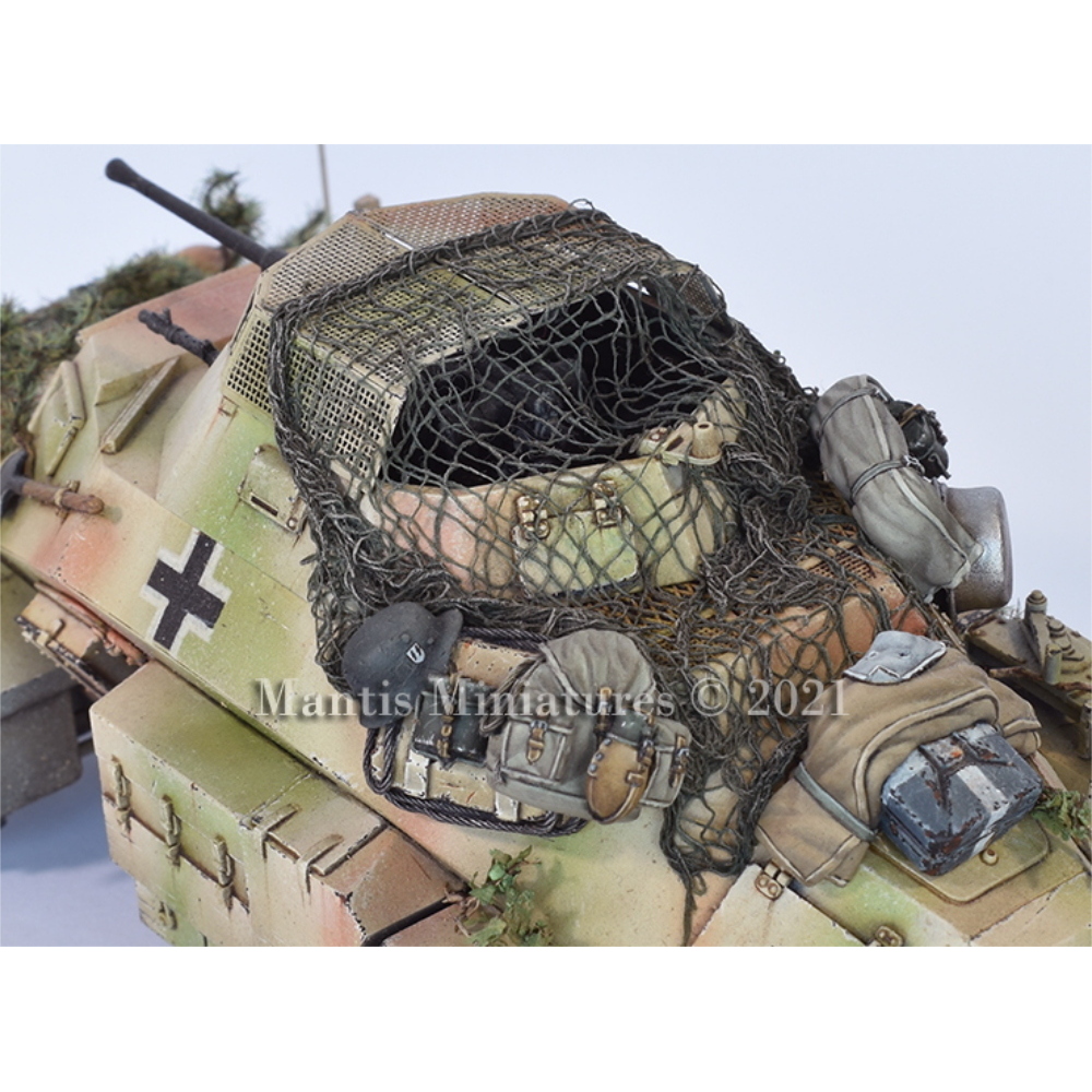 MANTIS MINIATURES: 1:35 Green & Brown Camouflage Mesh