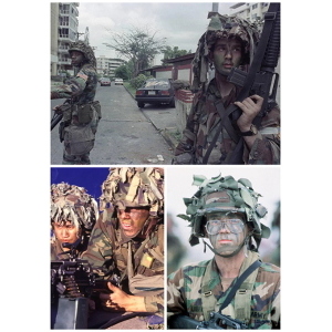 MANTIS MINIATURES: 1:35 PASGT Helmets Field Camo