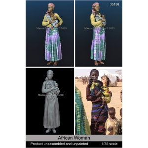 MANTIS MINIATURES: 1:35 African Woman
