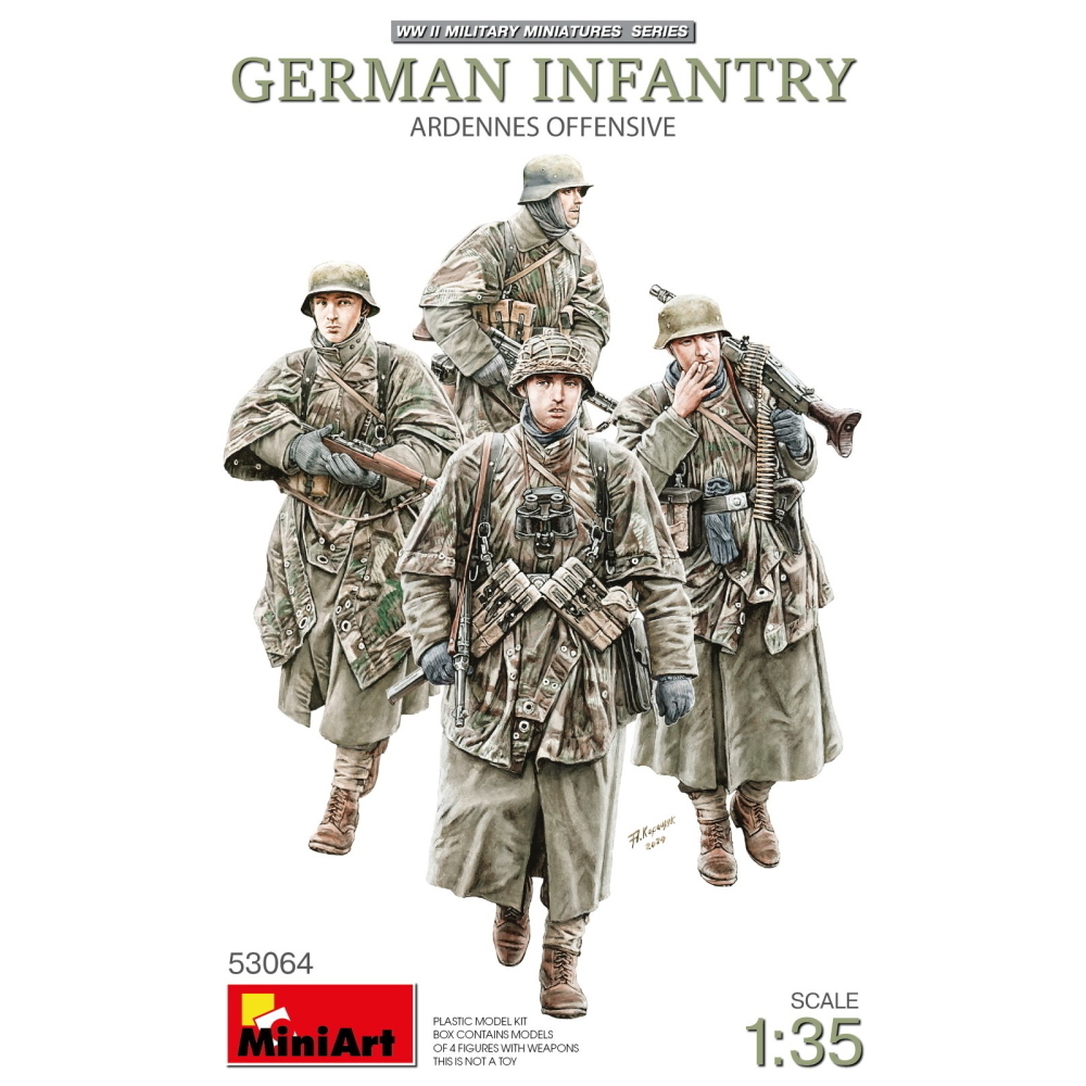MINIART: 1:35 German Infantry Ardennes Offensive