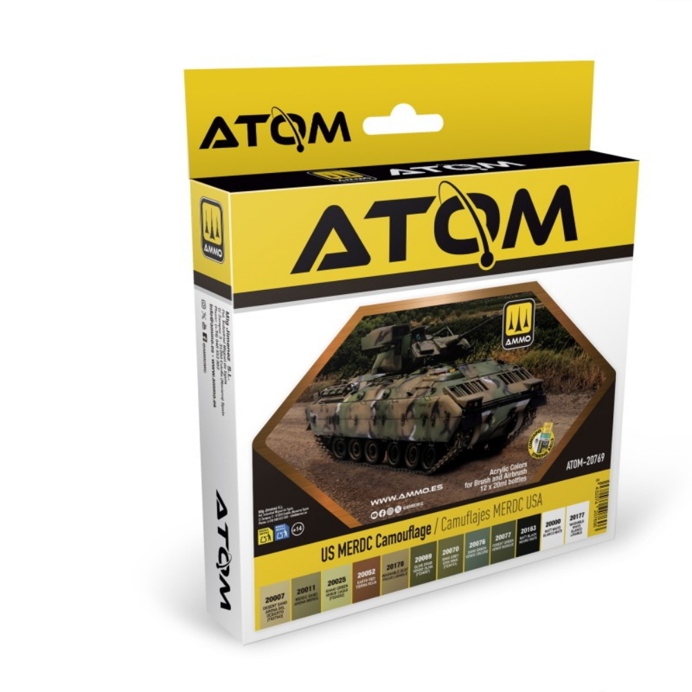 Ammo of MIG:  ATOM US MERDC Camouflage Set