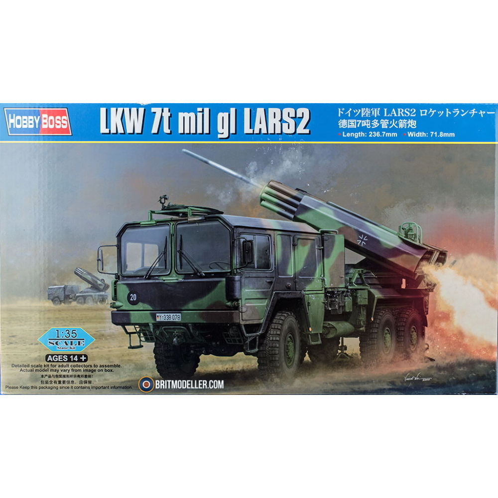 HOBBY BOSS: 1:35 LKW 7t mil gl LARS 2
