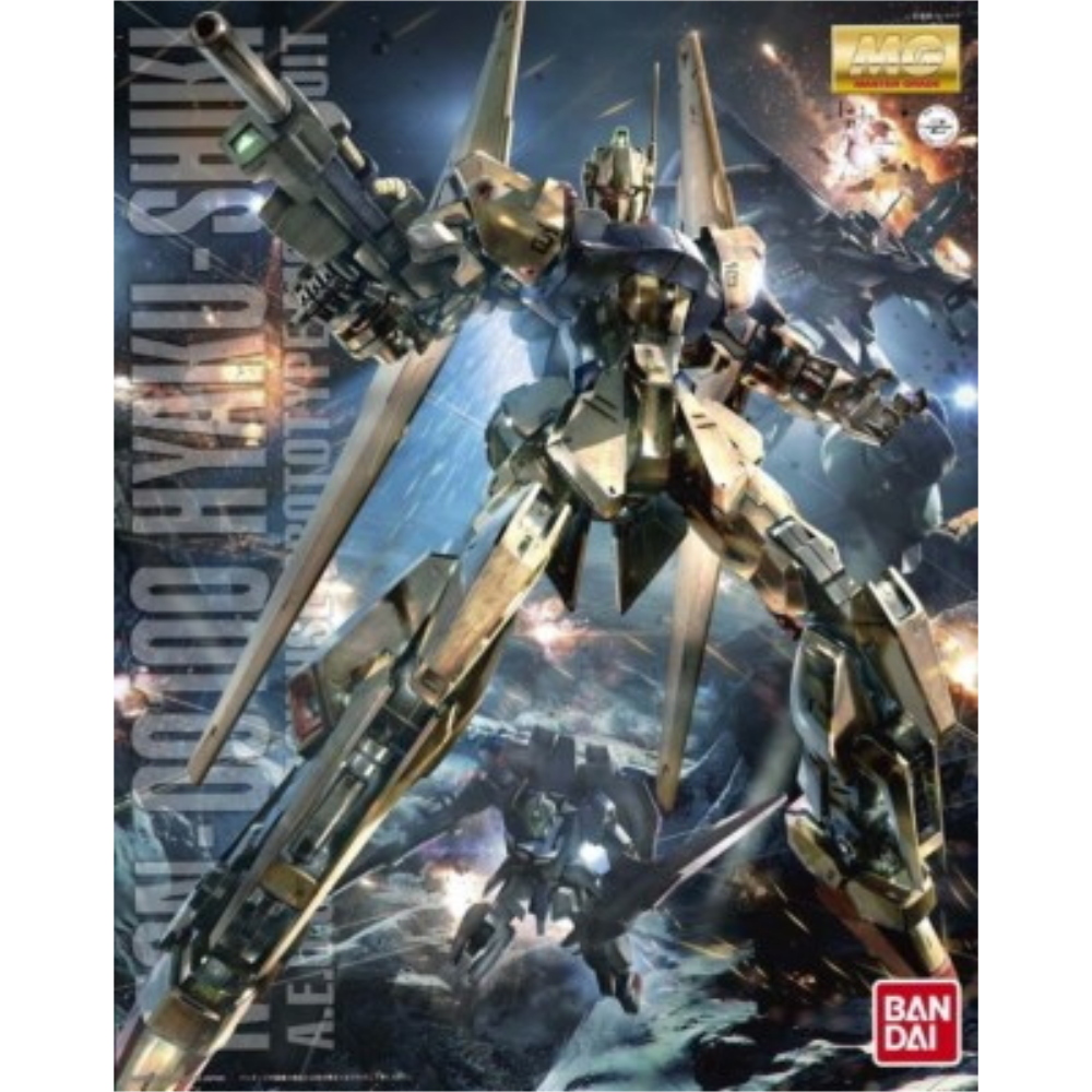 Bandai: MG MSN-00100 Hyaku Shiki Zeta Gundam 21 cm