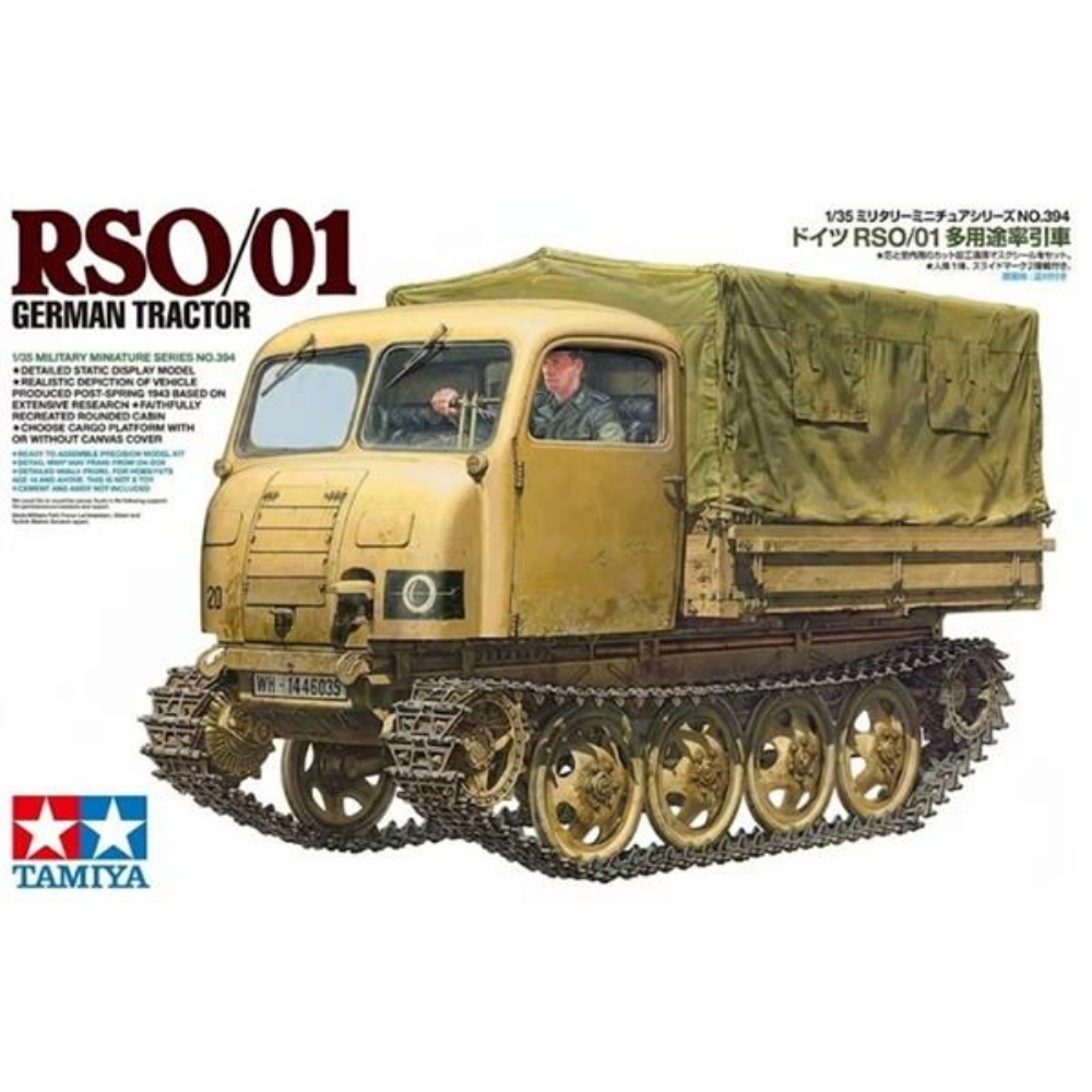 Tamiya: 1:35 German Tractor RSO/01