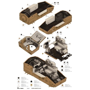 E.T. Model: 1/35; Italian L6/40 light tank Full Interior- LIMITED EDITION
