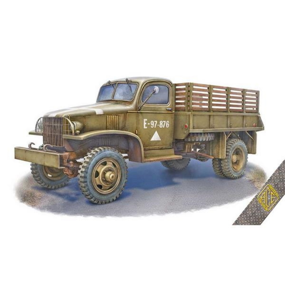 ACE: 1:72 G7107 1,5t 4x4 Military Truck w/ metal cargo body
