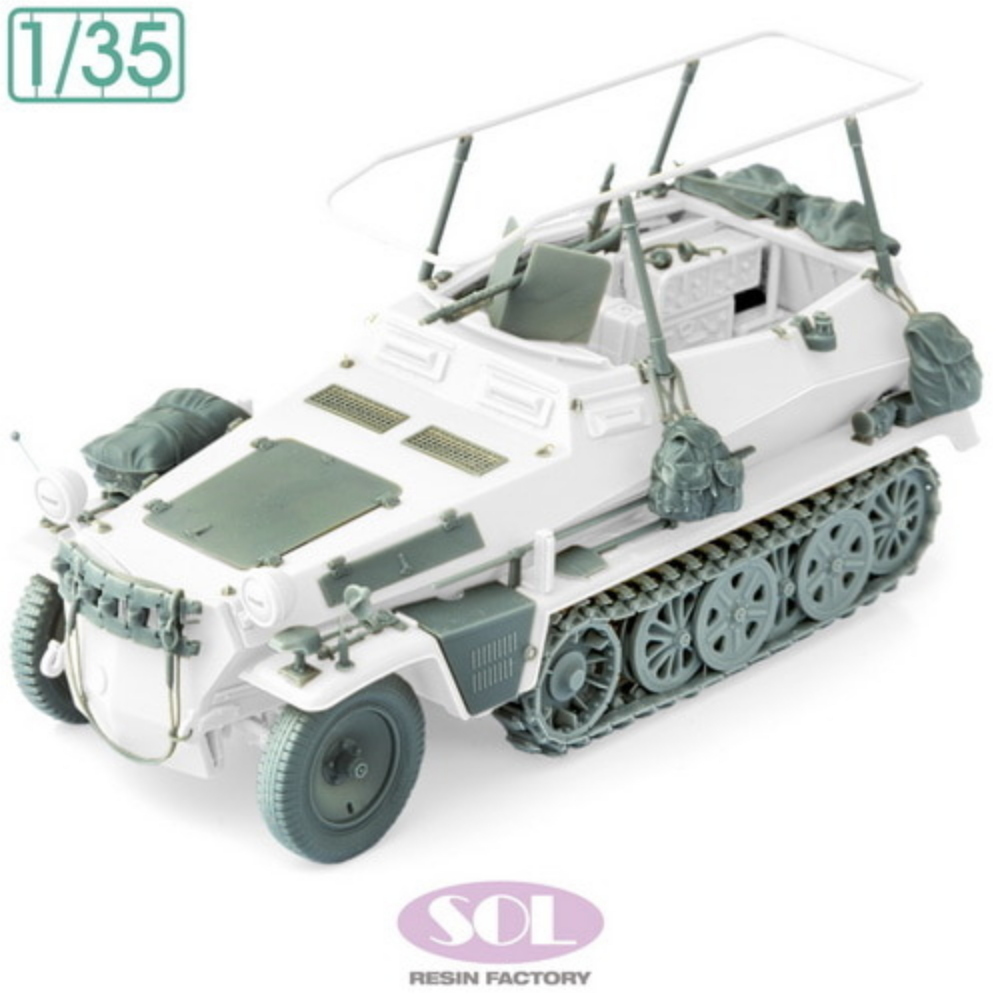 SOL MODEL: 1:35 Sd.kfz.250/3 Detail-Up Set (for Tamiya)