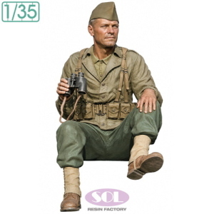 SOL MODEL: 1:35 WWII U.S. Army Vehicle Crewman