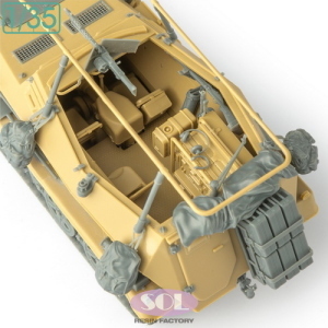 SOL MODEL: 1:35 Sd.kfz.250/3 Detail-Up Set (for Tamiya)