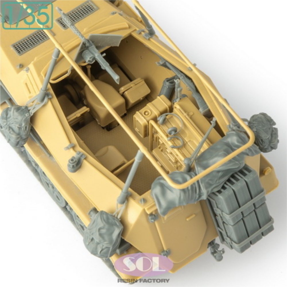 SOL MODEL: 1:35 Sd.kfz.250/3 Detail-Up Set (for Tamiya)