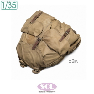 SOL MODEL: 1:35 WWII German M41 Tropical Rucksack Set - 10x