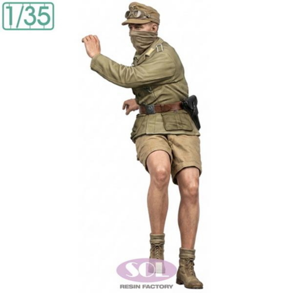 SOL MODEL: 1:35 Sd.kfz.250/3 Crew 1