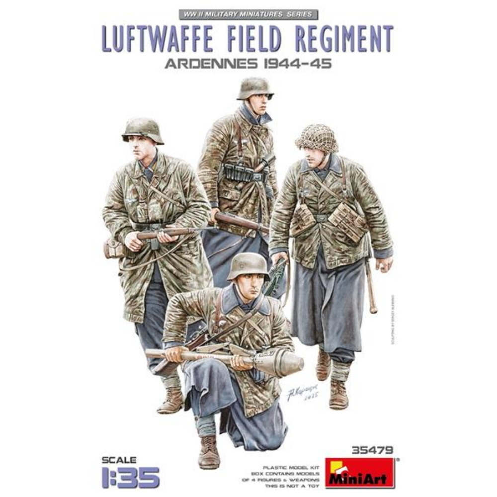 MINIART: 1:35 - Luftwaffe Field Regiment. Ardennes 1944-45
