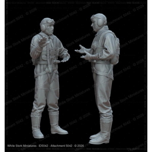 White Storck Miniat.: 1:72 - German pilots Early WWII