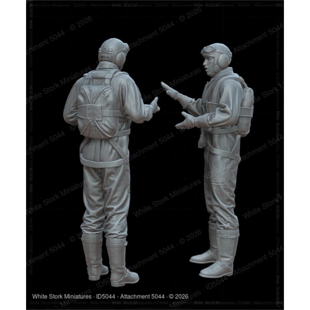 White Storck Miniat.: 1:72 - German pilots Early WWII
